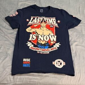 WWE Dark Blue John Cena Graphic Tee